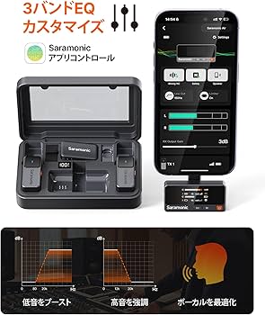 【新品同様／付属品完備】Saramonic Air ワイヤレスピンマイク Amazon.co.jp: Saramonic Air ワイヤレスピンマイク タイプc無線
